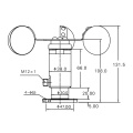 FST200-201A Kostengünstige automatische Beheizte Halleffekt Wind Industrie 3-Cup Anemometer